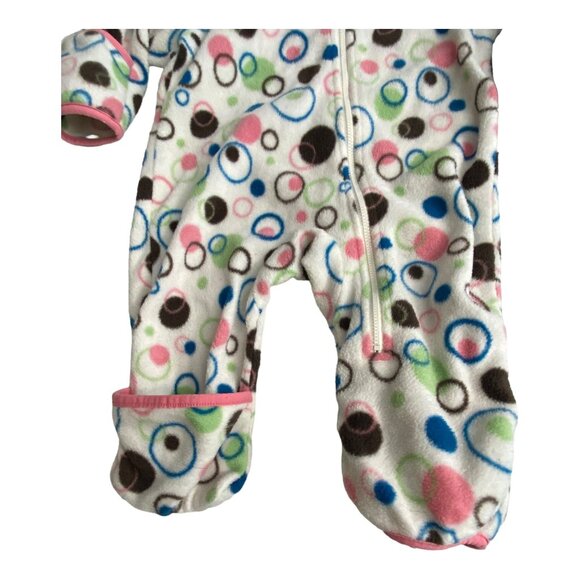 Columbia One Piece Fleece Snow Suit Baby Bunting 12 months - Picture 4 of 8